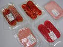 Ambalare produse din carne feliate reci, in termoformare cu film stretch, in vid