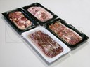 Ambalare carne marinata in termoformare in pachete skin si film rigid