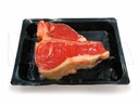 Ambalare carne in termoformare cu film rigid, skin