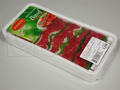 Ambalare carne pentru Kebab in caserola in flow pack (hffs)