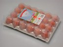 Ambalare oua in caserola cu film shrink