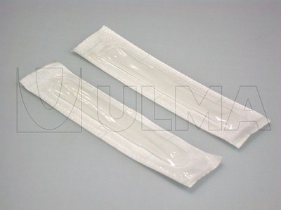 Ambalare spatule linguale in termoformare cu film flexibil ce pot fi igienizate cu oxid de etilena