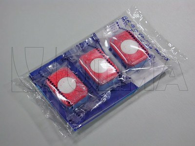 Ambalare tablete de detergent in flow pack (hffs)